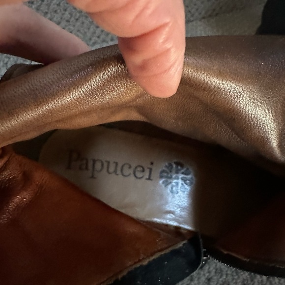 Papucei Suede and Sequin Ankle Bootie - Picture 2 of 8